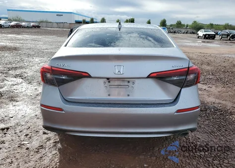 2022 Honda Civic Sport из США, поврежденный, VIN 2HGFE2F53NH539131